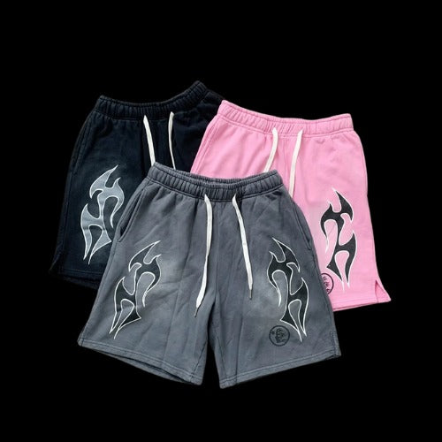Hell Star Cotton Shorts